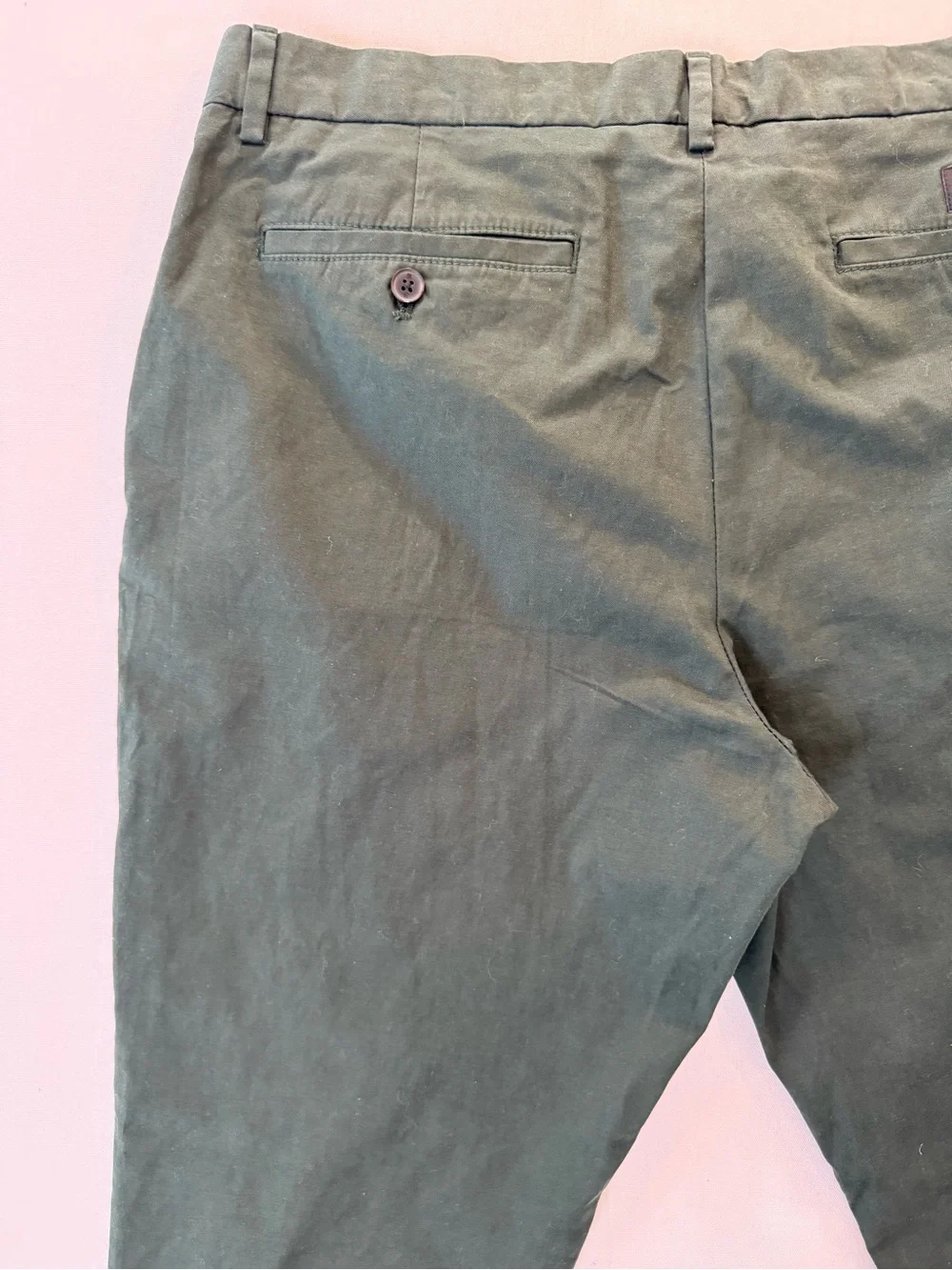 Banana Republic Forest Green Chino Pants